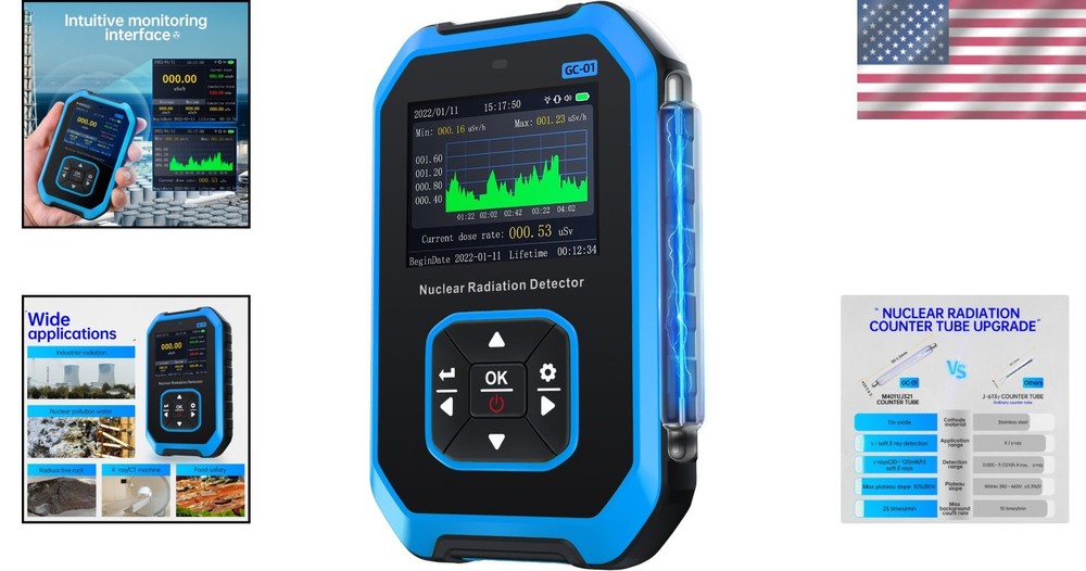 Portable Geiger Counter Detector