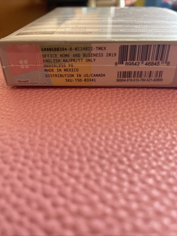 Microsoft Office Home & Business 2019 Full Version for 1 PC/MAC [Brand New]