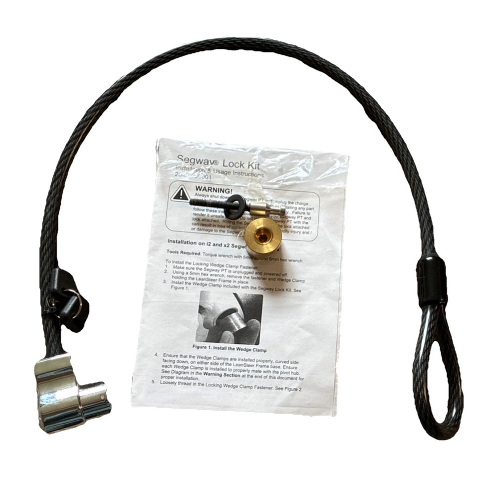 Segway i2 lock kit with keys