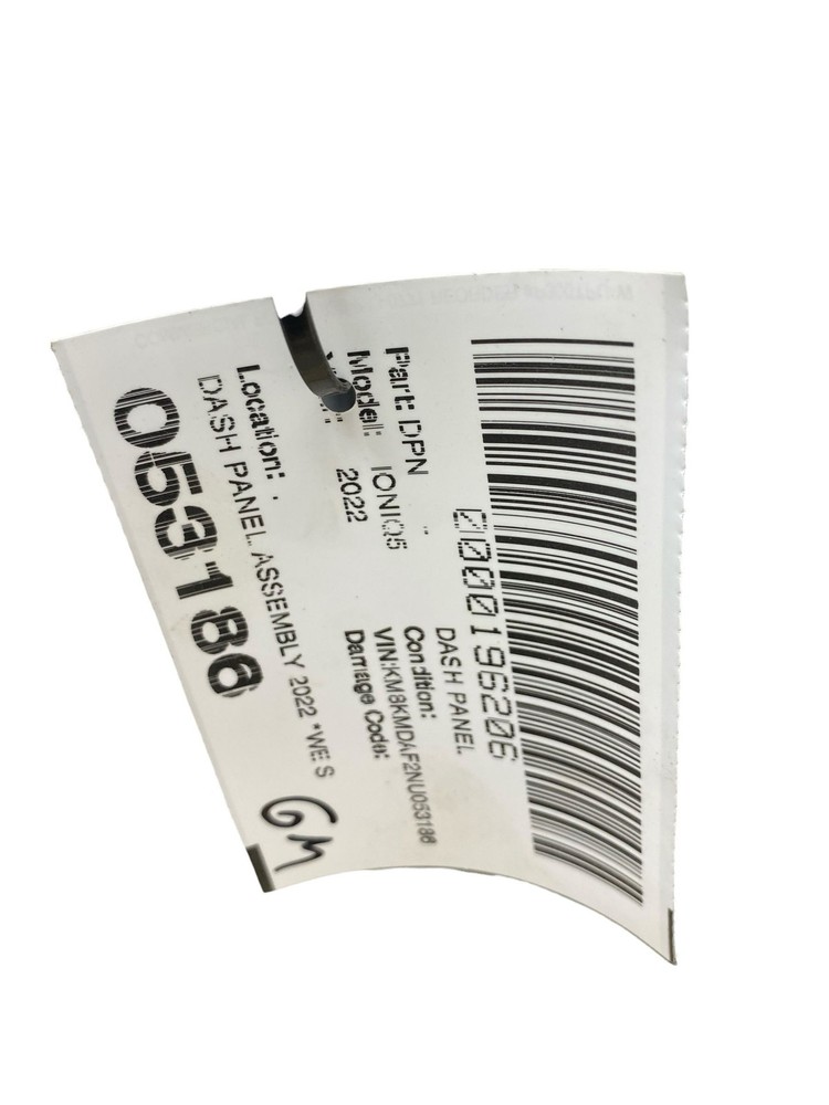 2022 HYUNDAI IONIQ 5 OEM DASH PANEL ASSEMBLY