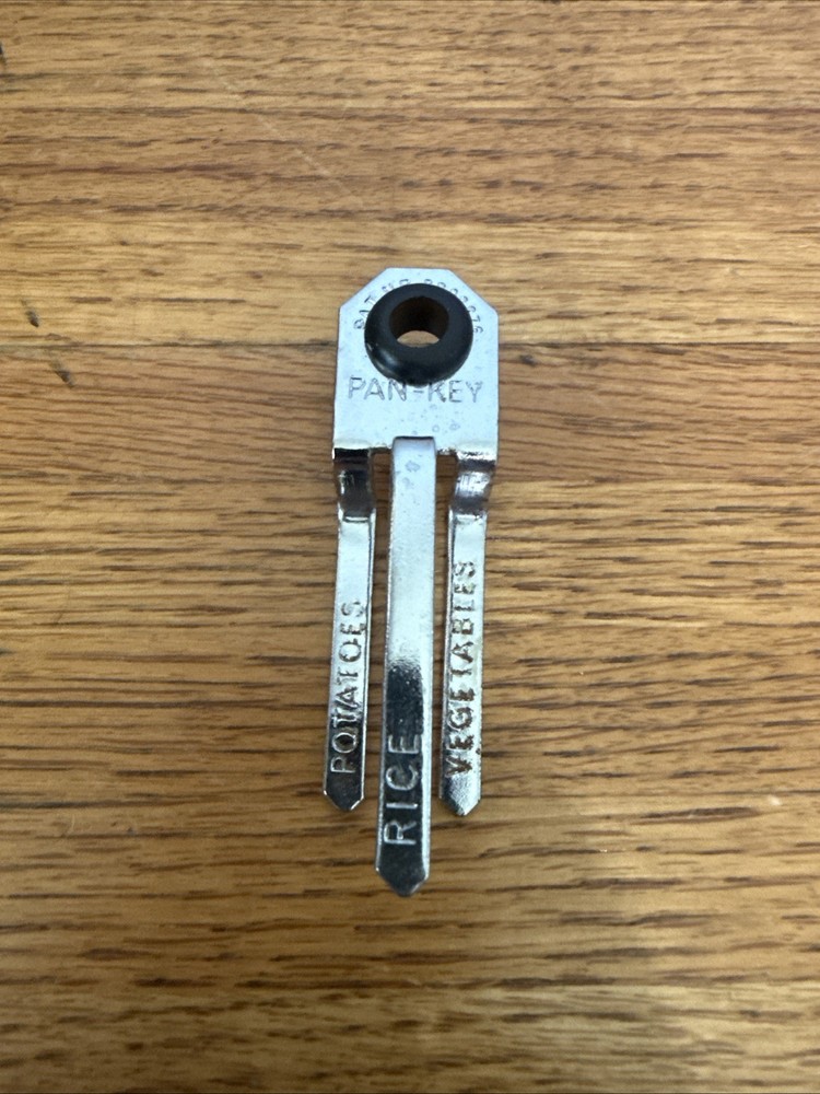 Vintage Norpro Pan Key. Cooking Device To Hold Lids While Pouring