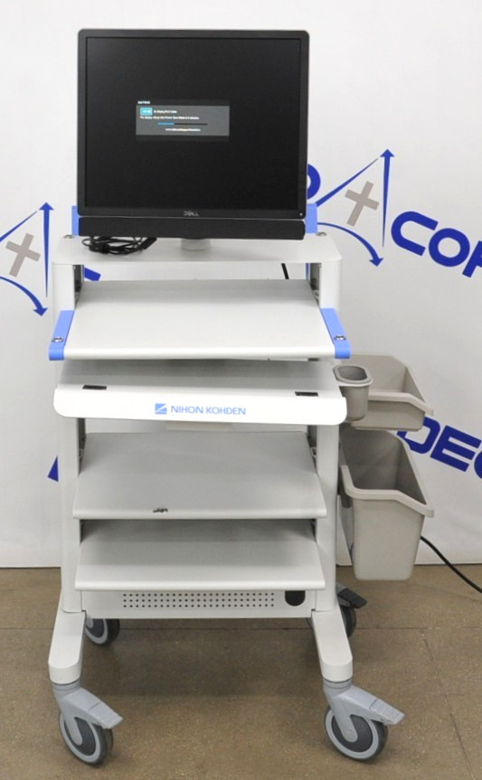 Nihon Kohden Neuropack Cart With Display Screen