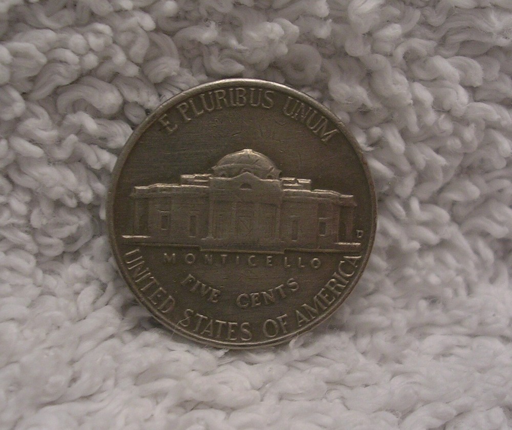 Jefferson Nickel - Colorized