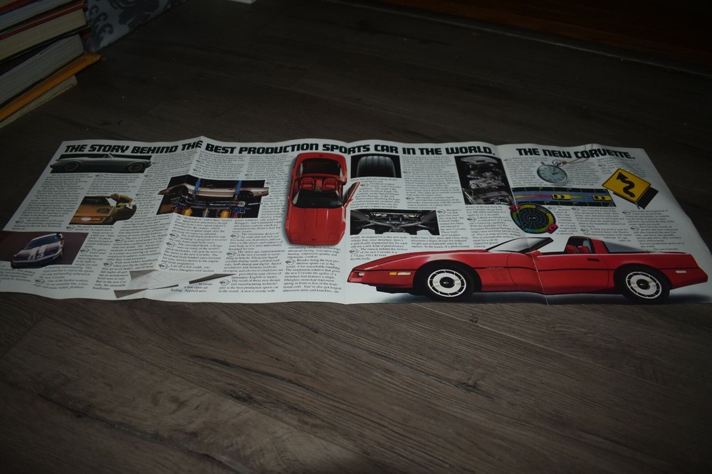 1984 Chevy Corvette magazine advertisment