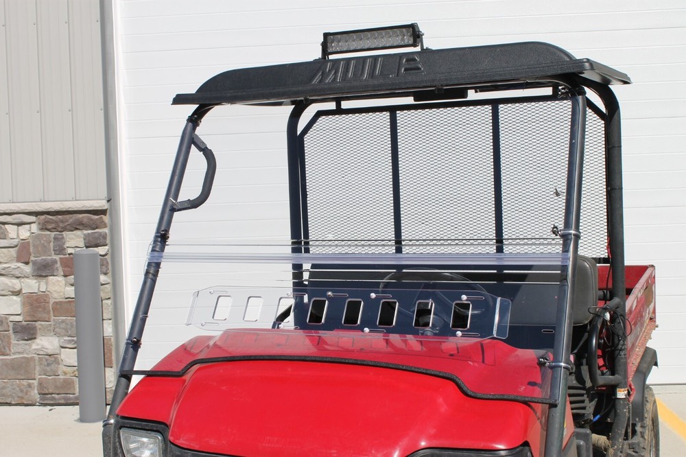 A&M KAWASAKI MULE 3000/3010 Folding Vented Windshield