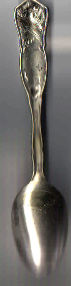 1881 PENNSYLVANIA Rogers Silverplated Spoon US Bald EAGLE