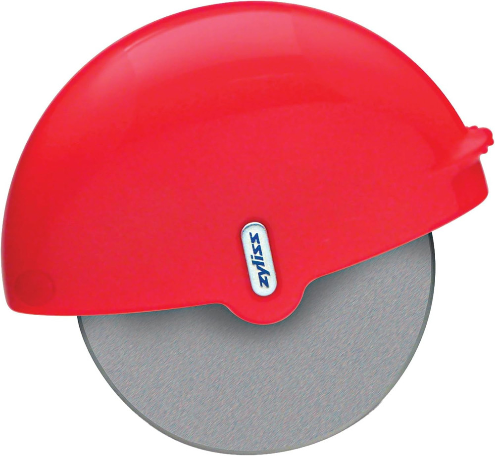 Pizza Wheel - Handheld Pizza Cutter with Removable Blade - Plastic Pizza Cutter