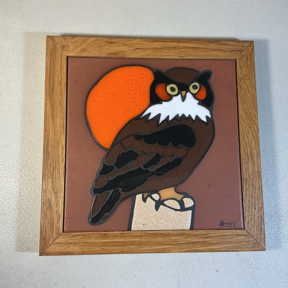 Betty Company Owl Tile