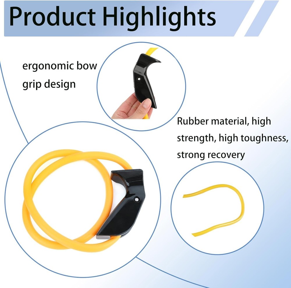 AMEYXGS Archery Trainer Equipment Exerciser Bow Puller Orange