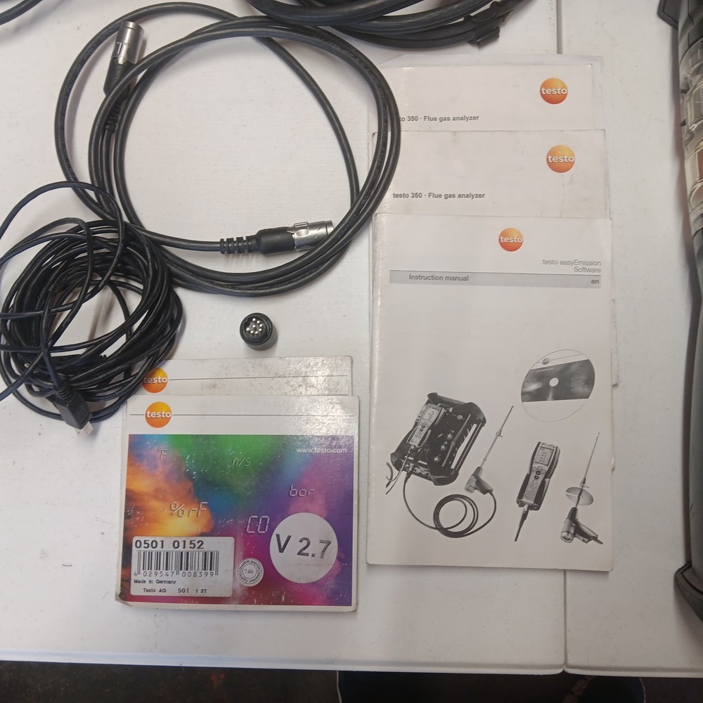 Testo 350 Flue Gas Analyzer