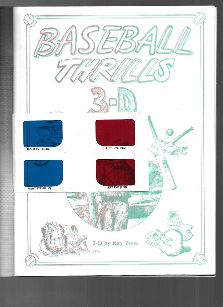 Baseball Thrills 3-D (1990) Includes 3-D Glasses