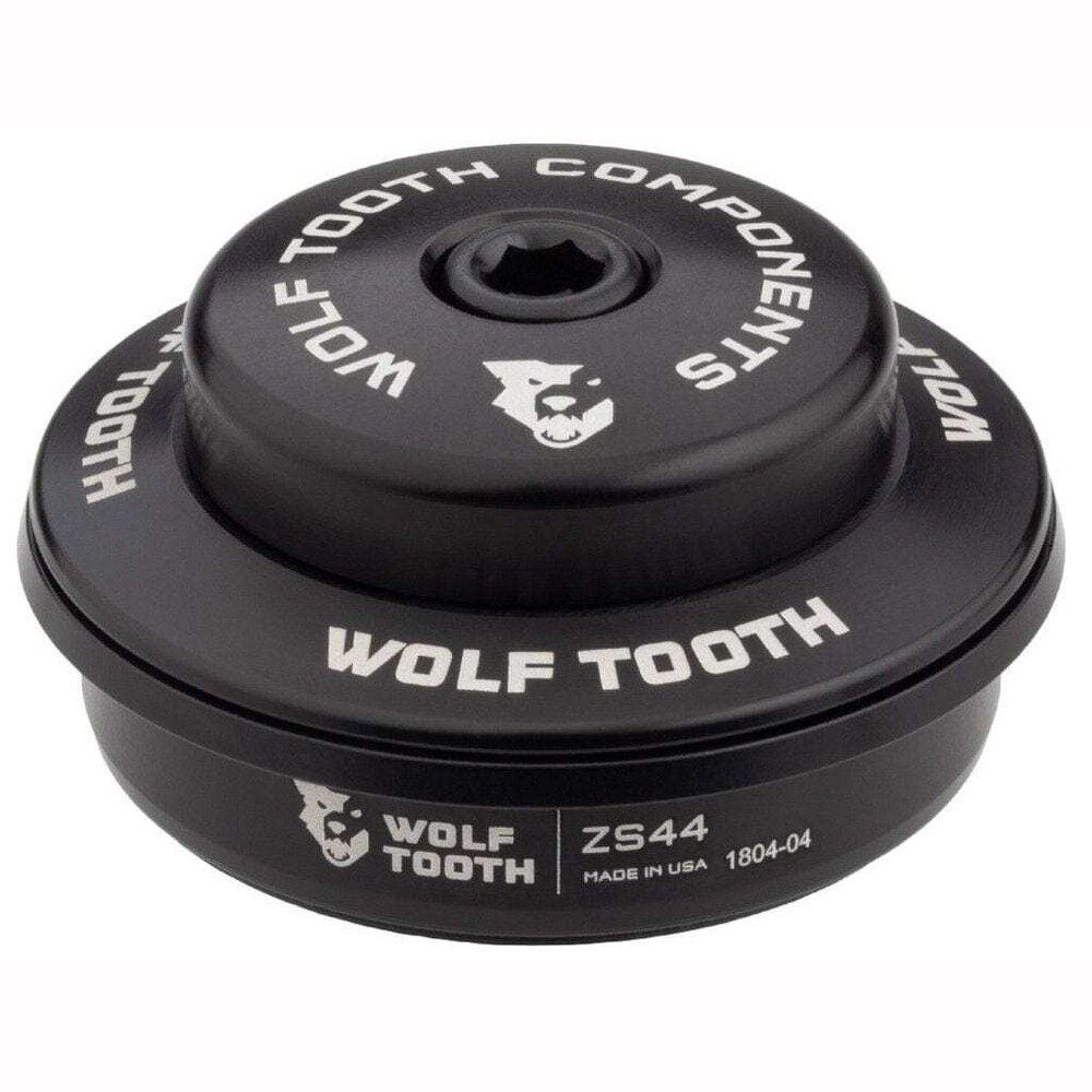 Wolf Tooth Performance Headset - ZS44/28.6 Upper, 6mm Stack, Black