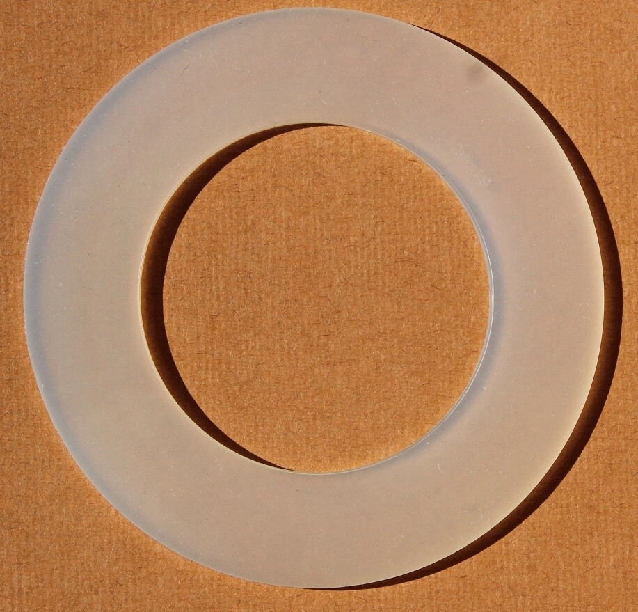 Glacier Bay Flush Silicone Seal 3 &1/8 Outer Diameter 2 & 1/8 Inner Diameter