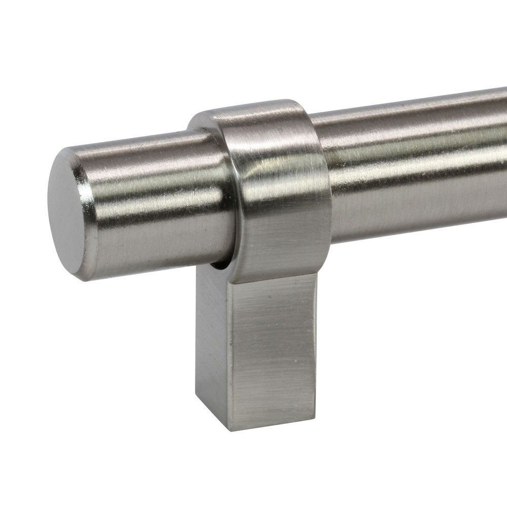 10 Pack Rok Loop Style 96 Mm Centers Brushed Nickel Cabinet Pull Handle 5-3/8"