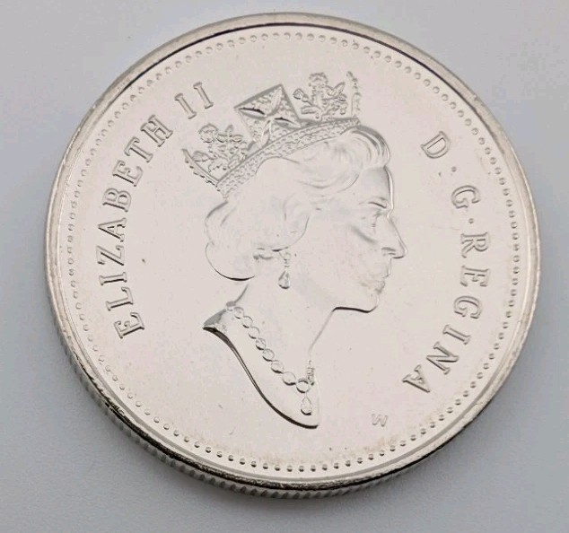 2000W Canada 50 Cent Coin - Half Dollar - UNC Mint State
