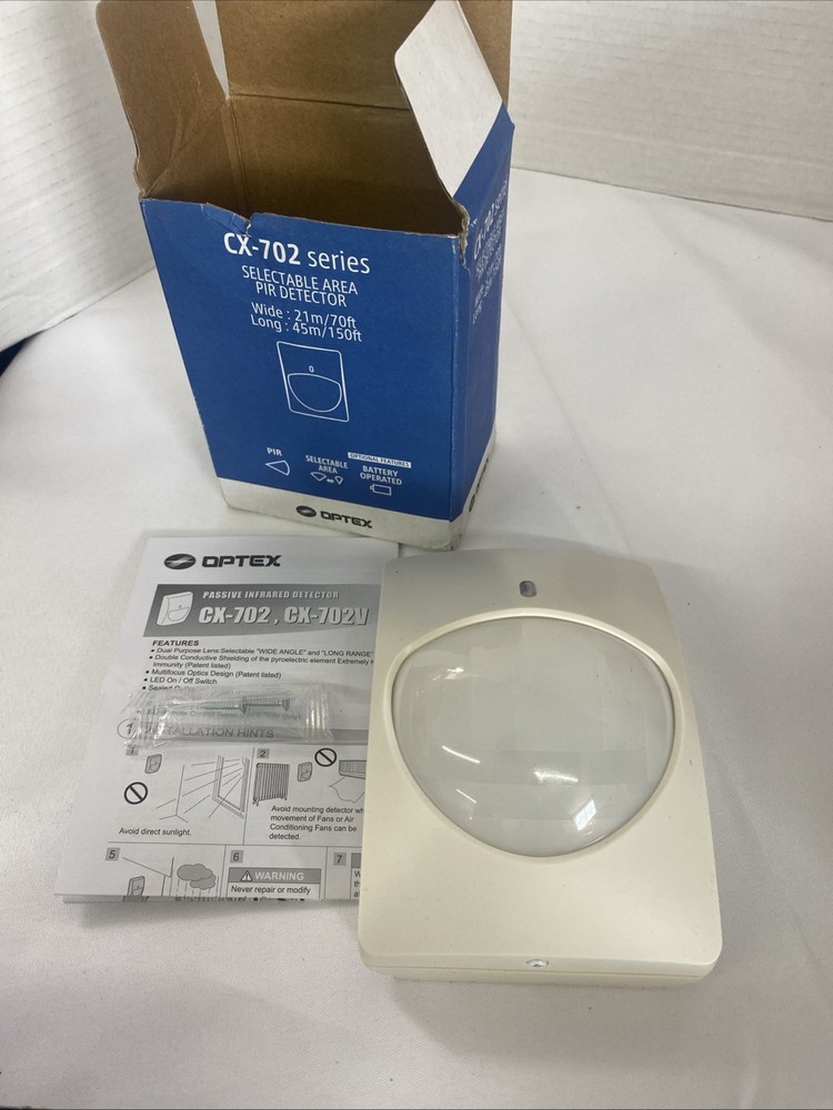 Optex CX-702 Passive Infrared Motion Detector Sensor
