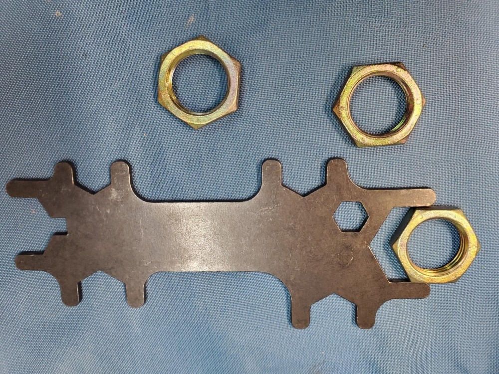 Dillon Reloading Multi Wrench , 3- hex die lock rings 13770