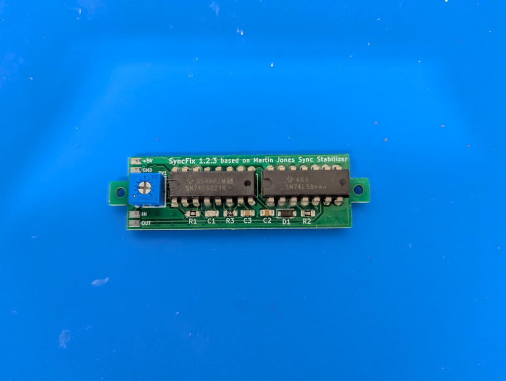 SyncFix 1.2.3 Martin Jones Sync Pulse Generator PCB