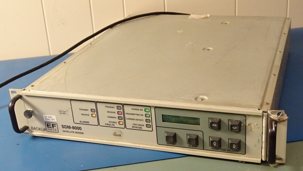 Comtech EF Data SDM-8000 Satellite Modem