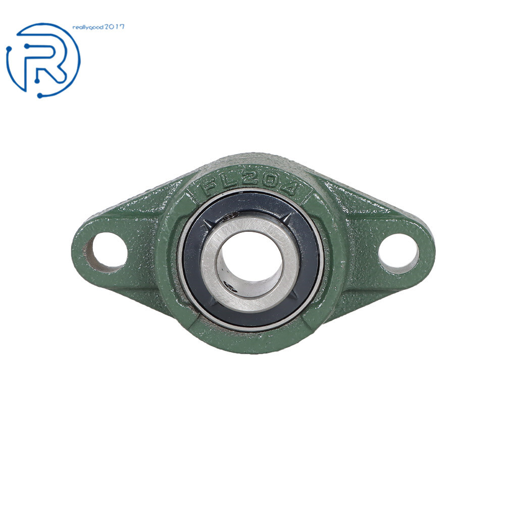 4 Pack 3/4" Bore UCFL204-12 2 Bolt Solid Pillow Block Flange Mounted Bearing