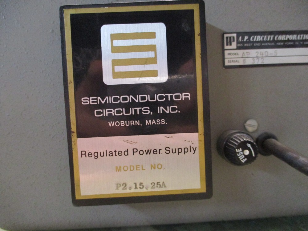 A.P. Circuit 240-5 multi purpose variable filter high & low pass [2*R-20.5]