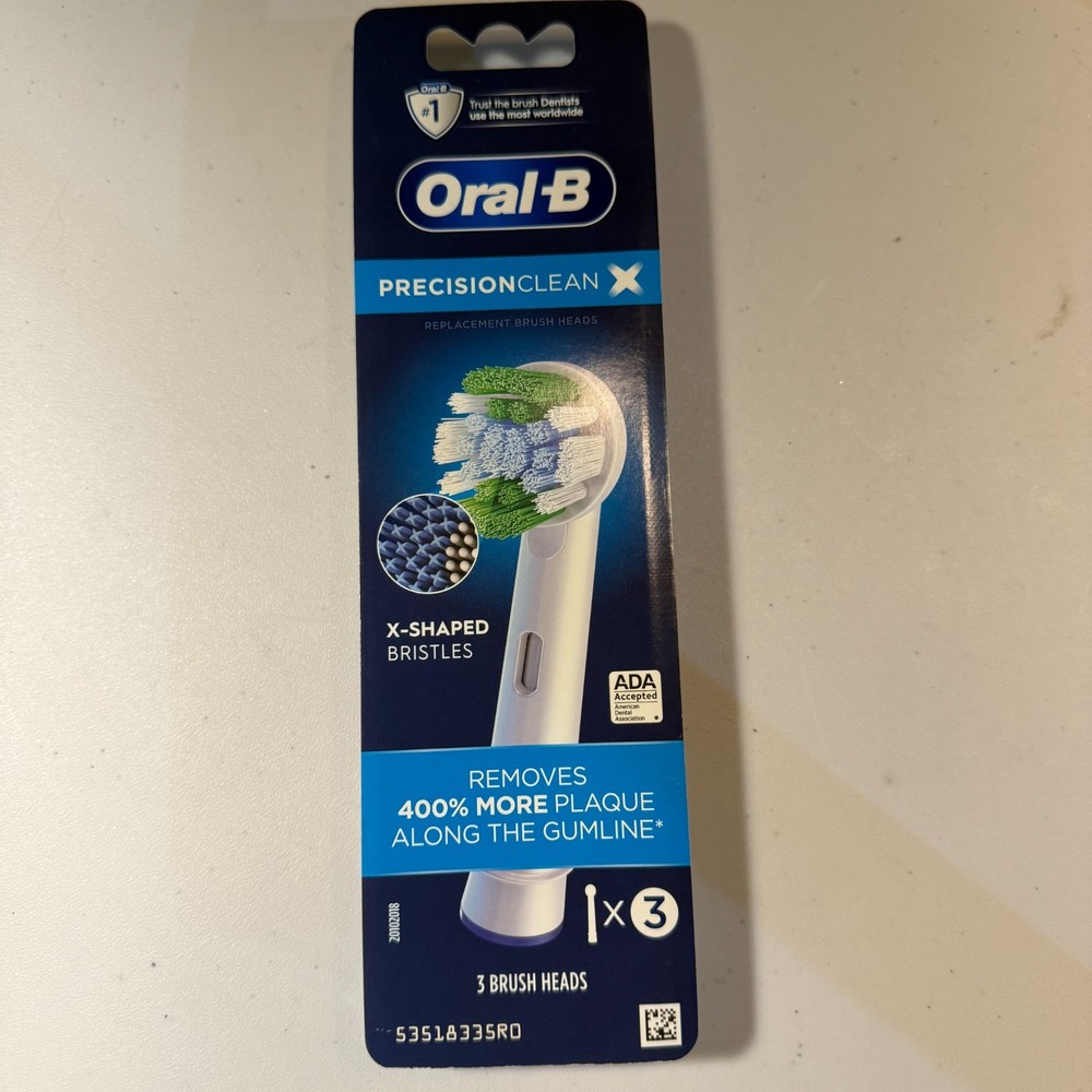 Oral-B Precision Clean X 3 Pack Replacement Brush Heads