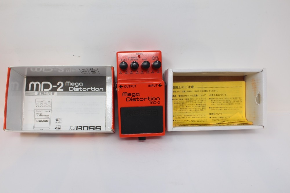 Boss MD-2 Mega Distortion Guitar Effect Pedal