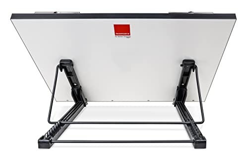 A3 Foldable Drawing Board with Clips 16"x21" White