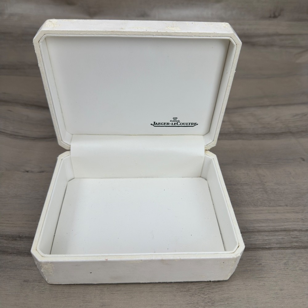 JLC Watch Box 2000s White Empty.