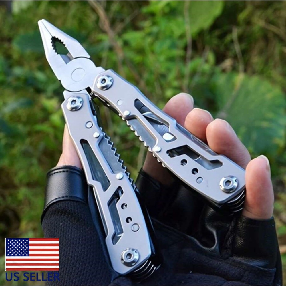 14-in-1 MINI Multitool Pliers Rugged & Practical Portable Pocket Camping Tools