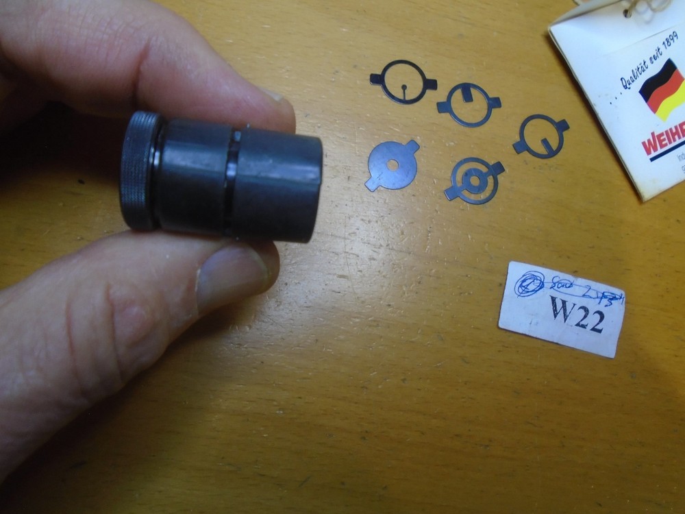 Weihrauch Air Rifle Front Globe Sight With Inserts