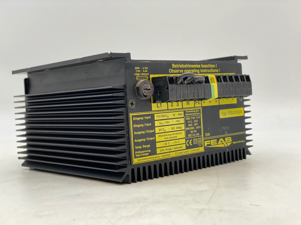 FEAS PSU25024 Unregulated DC Power Supply (Used)