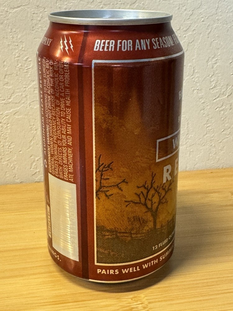 Bad Weather Windvane Red IPA - Empty Beer Can - Bottom Opened - 2019