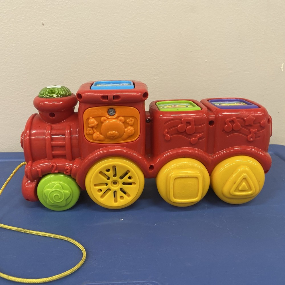VTech Roll & Surprise Animal Train Music And Pop Ups