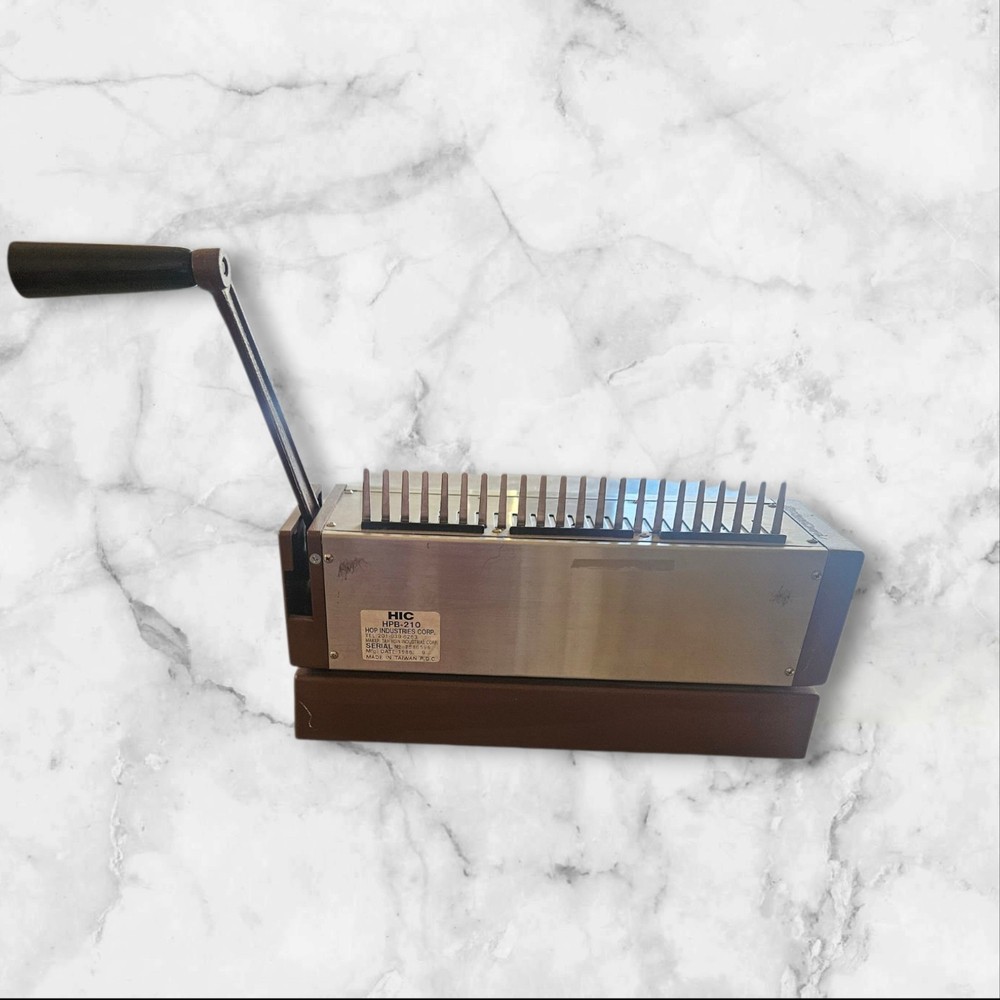 HIC HPB-210 Manual Comb Binding Machine