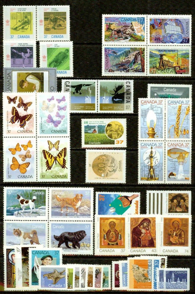 CANADA  COMPLETE YEAR 1988- TB**
