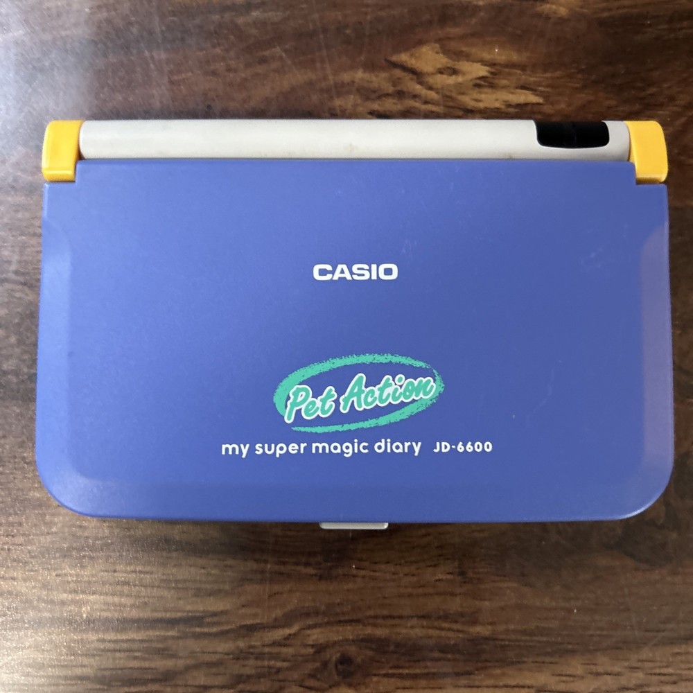 CASIO JD-6600 My Super Magic Diary Pet Action Digital Organizer - not working