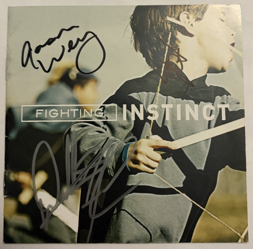 Fighting Instinct Christian Rock Signed Autographed Self-Titled CD Insert 2006