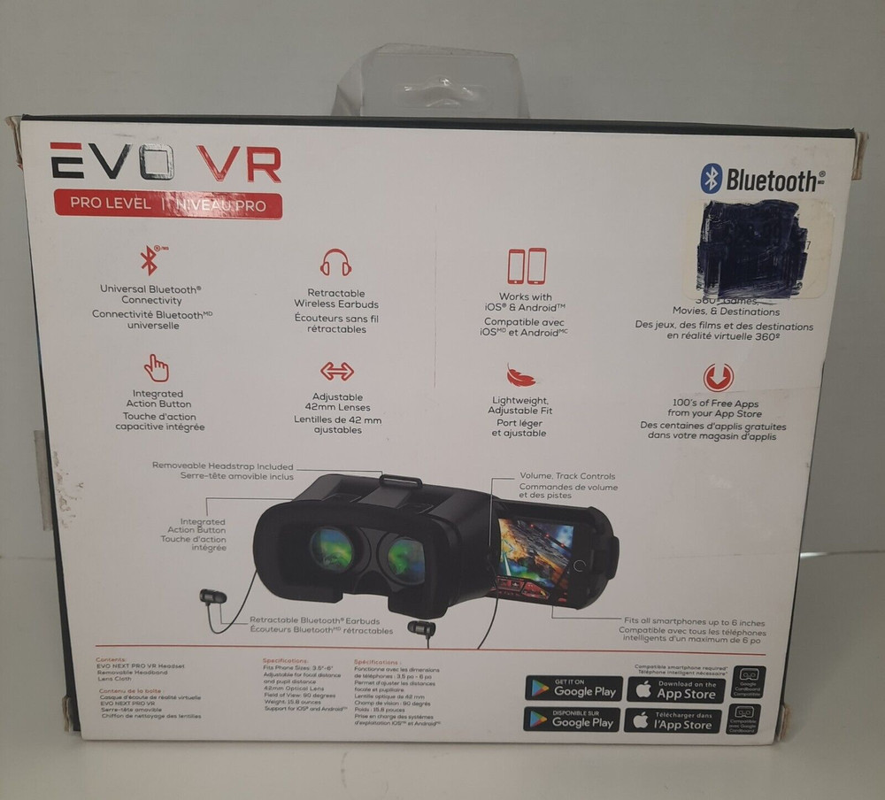 NOB EVO VR BLUETOOTH PRO LEVEL 360 VIRTUAL REALITY