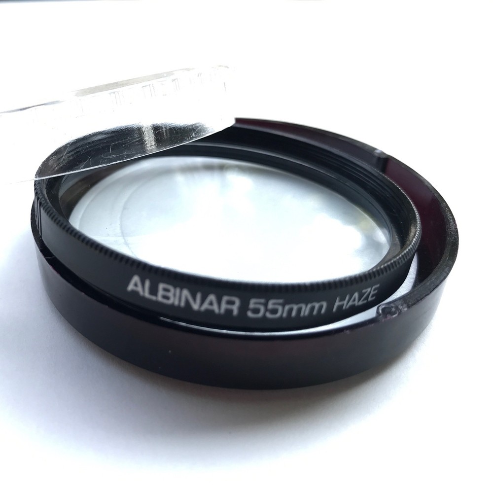 Albinar Haze 55mm Camera Lens Filter with Case