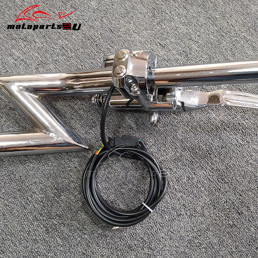 CNC Motorcycle 1'' Handlebar Switch Mount For Harley Air Ride Switch Controller