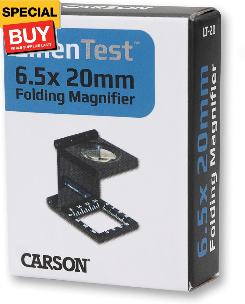 ® LinenTest 6.5x20mm Folding Magnifier (LT-20)