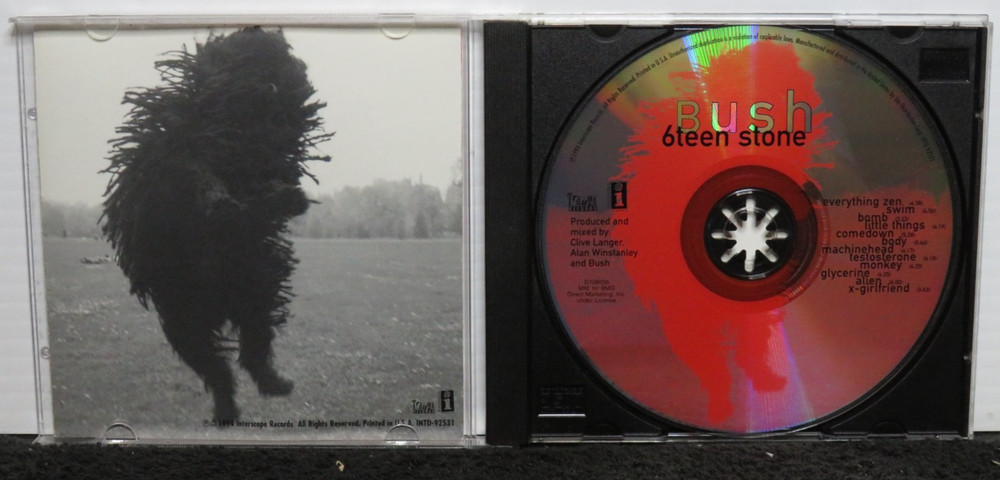 BUSH SIXTEEN STONE CD COMPACT DISC TESTED