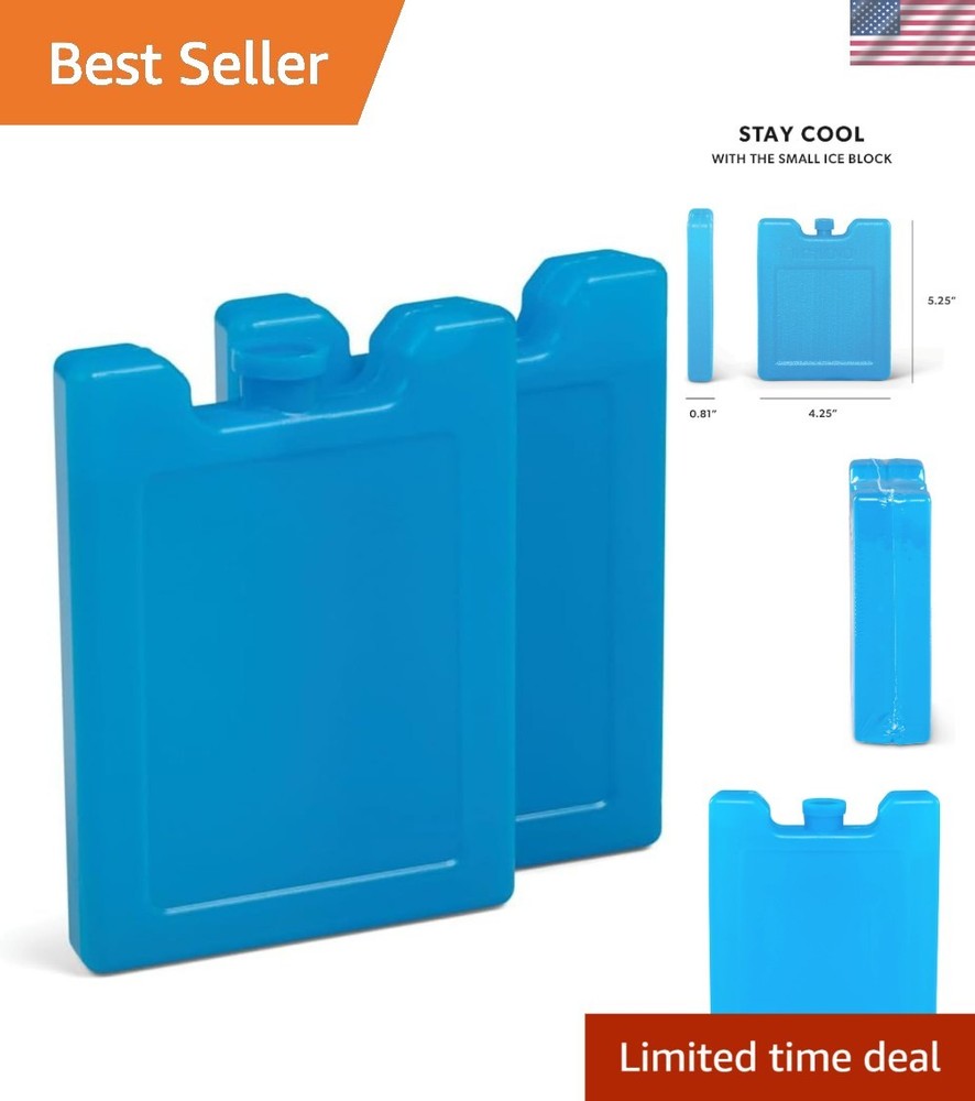 Maxcold Ice Block Duo: Essential Cooling Solution for Outdoor Enthusiasts
