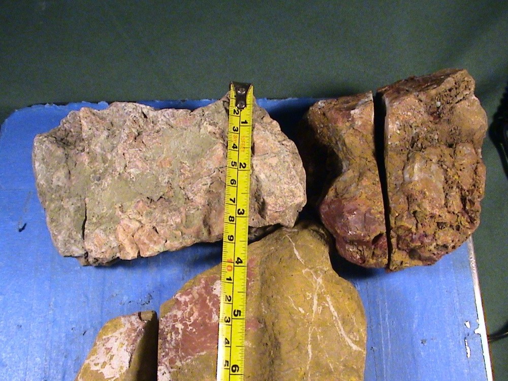 Mixed One-Cut Jasper Agate Lot, Solid Rough, Lapidary Rocks, 6 LBS, 0 OZ, #406