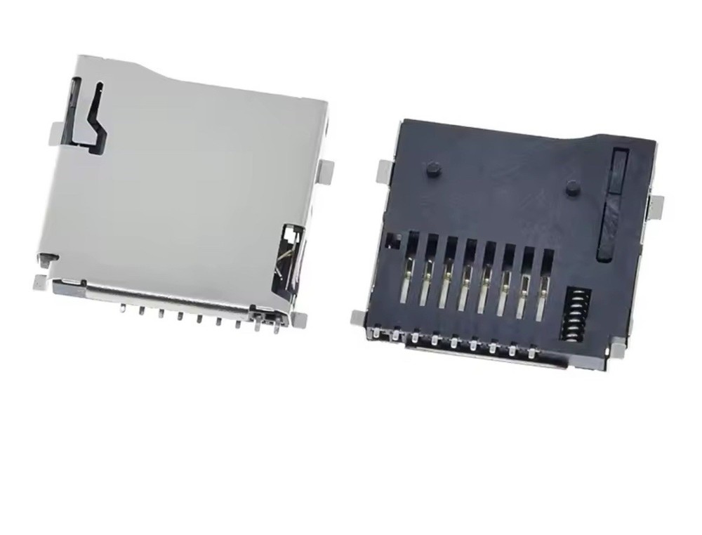 9 Pin Micro SD Card Slot TF Flash self Push Socket Adapter