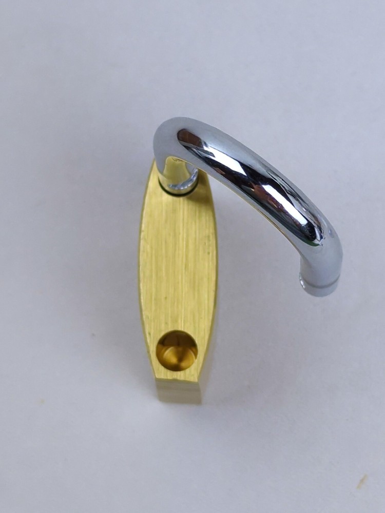 BRINKS Solid Brass Body KEYED LOCK, Weather Resistant, CUT RESISTANT to 2,400lbs