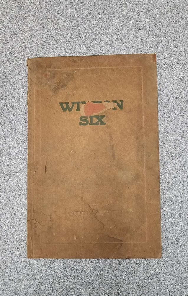 1914 Winton Six Sales Book