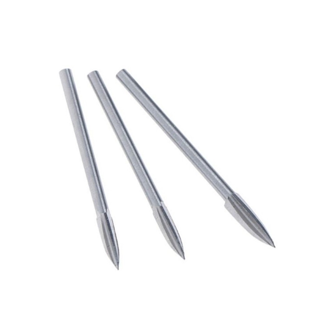 Accessories Wood Carving Tool Drill Bit 3PCS Drill Bit Set Grinding Tool