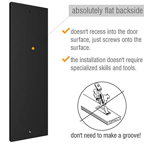 7" Sliding Barn Door Handle - Flush Pull Handle for Sliding Doors Cabinets